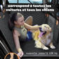 Protection de siège auto rigide pour chien